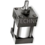 CE electric Hydraulic Oil Cylinder TRH4.00ME5LT14X12.00 Cushion at Both Ends