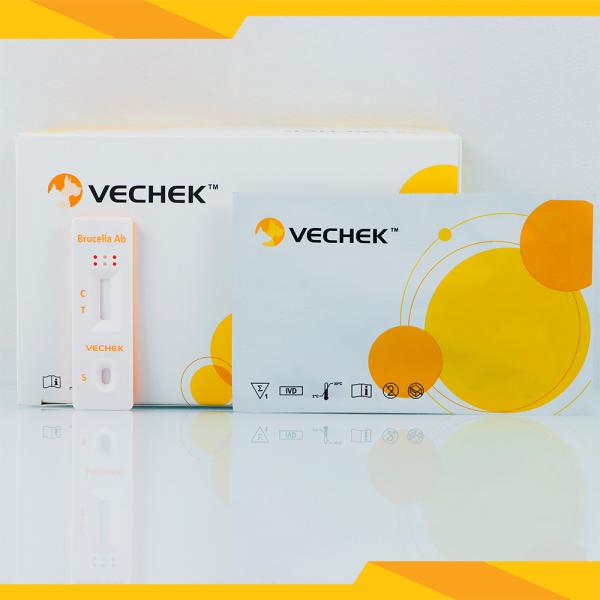 Bovine And Sheep Brucella Antibody Rapid Test Cassette Whole Blood / Serum /