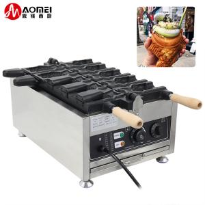 Wholesale Custom Mould Fish Shape Waffle Maker Machine for Electric Cakes and Frozen Treats from china suppliers