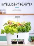 LED Lighting Hydro Planter , Intelligent Circulating Water Pump Hydroponic Pots