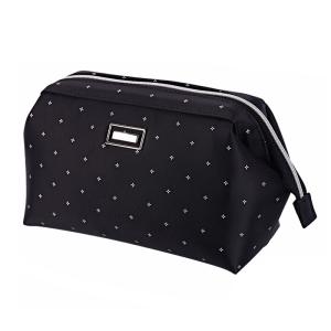 Wholesale Digital Printing Black Travel Portable Polyester Cosmetic Pouch from china suppliers