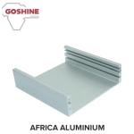 Aluminum Extrusion Profiles Window with Natural Oxidation for africa market
