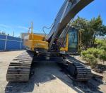 Yellow Second-Hand Good condition Vollvo Excavator EC210BLC with 0.5-1.25m