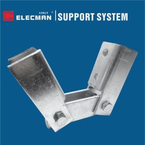 Wholesale Double Adjustable Corner Strut Channel Braces Galvanized Stainless Steel from china suppliers