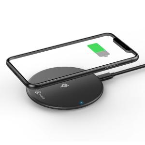 Wholesale Enabled 2 in 1 Qi Wireless Charging Pad Ultra Slim Fast 10W from china suppliers