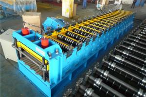 Wholesale 60KW Silo Roll Forming Machine With Protect Cover / 2 Punching Stations from china suppliers