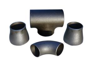 Wholesale Steel Butt Weld Tube Fittings DIN EN10253-1 P265GH Seamless Elbow Tee Reducer Cap from china suppliers