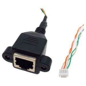 Wholesale Cat 5e RJ45 Wire Harness Micro JST 4pin GH 1.25MM Lan Jumper Cable from china suppliers