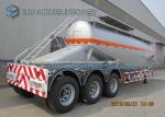 V shape 3 Axles 35m3 Dry Bulk Tank Trailer Cement Semi Trailer For Transportatio