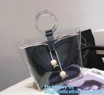 pvc Tote Bag Customize Logo pvc Shopping Bag, PVC Handbag Clear Tote Beach Bag