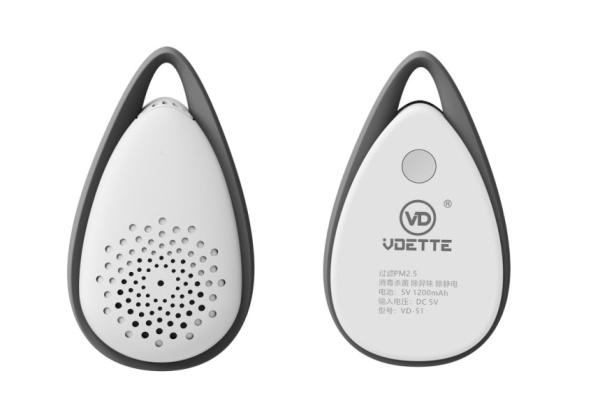 Wearable Air Purifier for Pesticide and Disinfection USB Charging Cable Included