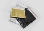 Waterproof Metallic Bubble Mailers 6x9 Multi color Gloss For Shipping