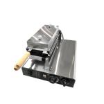 Even Heating Round Shape Waffle Machine for Retail Snack Equipment 345x610x190mm