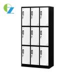 Staff Work Clothes Steel Office Lockers Box Storage School 9 Door Steel Locker