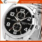 021C Unisex Watch 3 Decorational Watch 2 4 6 8 12 Analog Display Watch Stainless