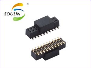 Wholesale 1.0mm Pitch 40 Pin Female Connector Dual Row Pin Header Right Angle from china suppliers