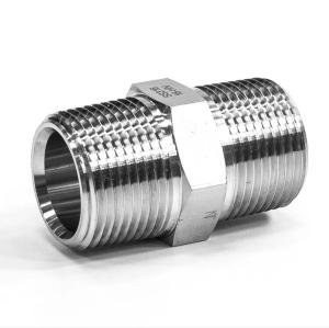 Wholesale NXF ASTM UNSS31603 316L/00Cr17Ni14Mo2/1.4404 DN 15-1200 Class150-Class2500 Stainless Steel 316L Threaded Hexagonal Nipple from china suppliers