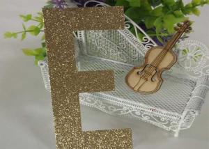 Wholesale Customized Handmade Glitter Cardstock Letters Upper Case Letters E from china suppliers