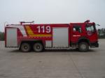 17000l Water Foam Fire Engine Truck 6x4 Large Size For Fire Rescue