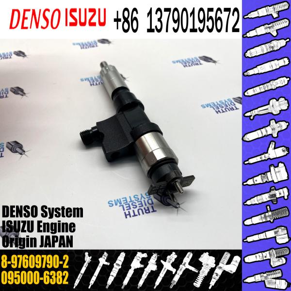 Rail Fuel Injector Assembly 095000-6380 095000-6382 095000-6384 8-97609790-2 For