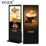 55 Inch Windows System Indoor Digital Advertising Display With Time Switch