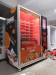 3000W fast heating self service pizza vending machine and hot food vending