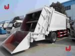 9.726L Garbage Truck Side Loader 266HP Front Loader Dump Truck