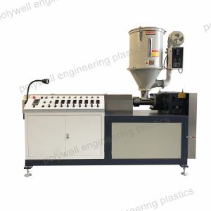 Wholesale Plastic Extrusion Machine Pipe Profile Production Line Single Screw Extrusion Machine nylon Extruder from china suppliers