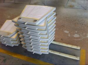 China Durable Ceramic Plate Spare Part for TT Series vacuum ceramic filter Machine on sale