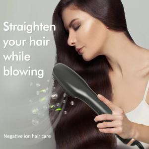 Wholesale 360 Degree Rotating Cord Hair Electric Comb , 240V Hot Air Straightener Dryer Brush from china suppliers