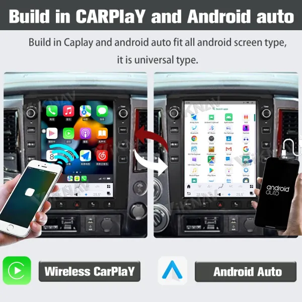 2016-2019 Viknav Android Nissan Titan Radio Multimedia Player 12.1 Inch