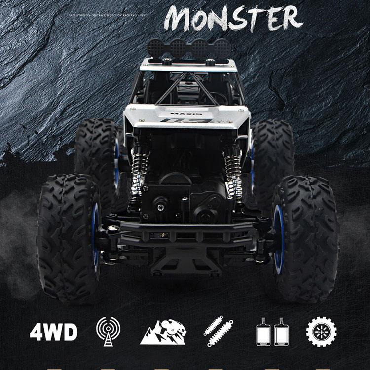 Boy's Speed Racing Toy Car 90 Minutes Charging Time Four-Wheel Drive Climbing Big Car