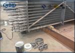 Water Tube Alloy Steel Boiler Economizer , Custom Power Plant Economizer