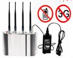 CDMA GSM Cell Phone Signal Blocker Device 1-20M Range For Auditoriums / Law