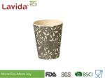 Round Shape Eco Bamboo Fiber Cup , Non - Fragile Gray Color Bamboo Fiber Travel