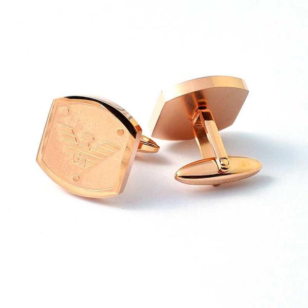 Tagor Jewelry Regular Inventory High Quality Hot 316L Stainless Steel Cuff Links