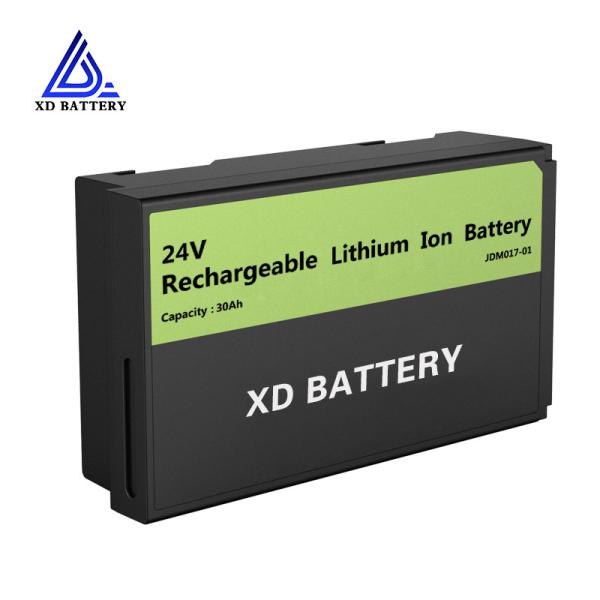 24v Lifepo4 Battery Rechargeable 30ah 35ah Lithium Ion Battery Pack With Smart