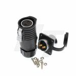 LP20 2 PinWaterproof Plastic Connector 30Amp Industrial Electrical Female Plug