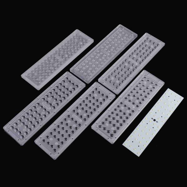 56 W Road Lamp Led Lens Array / Optical Led Street Light Lens With Silicone
