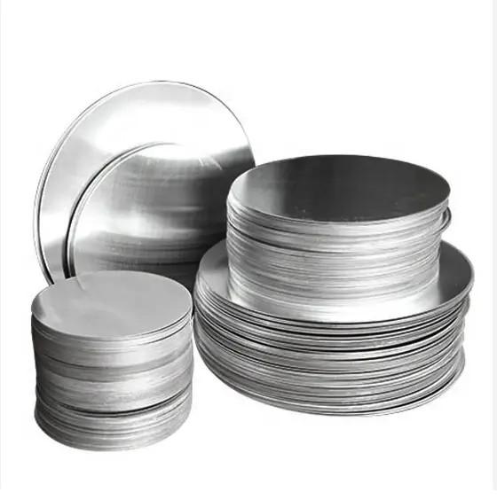 1060 Round Aluminium Discs Hot Rolled ISO9001 for cookware