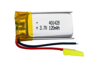Wholesale Lipo 401428 120mah Rechargeable 3.7V Lipo Battery For Intelligent Wearable Devices from china suppliers