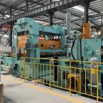 25mm Thick Plate Leveling Cross Cutting Production Line with 35KG Pump Core