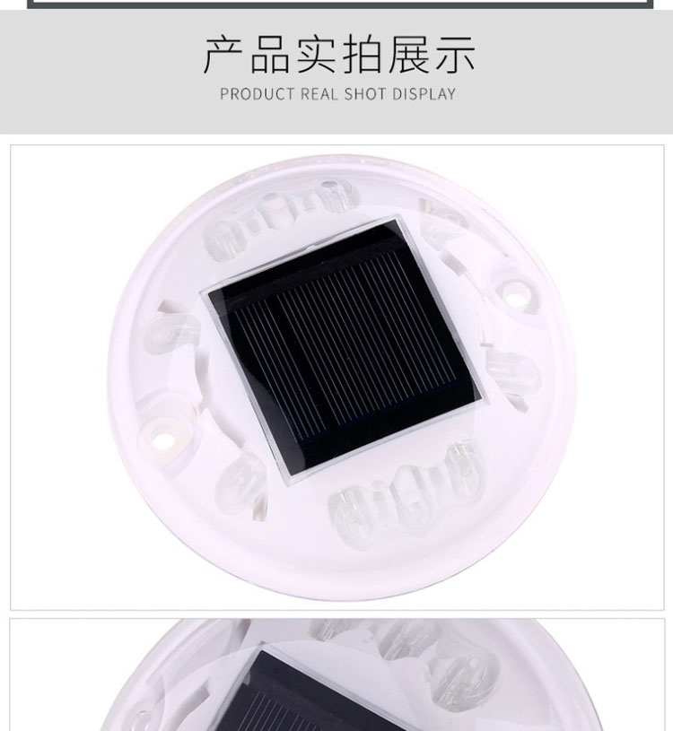 Durable Plastic Reflective Round Road Stud with Road Traffic Safety Warning Function