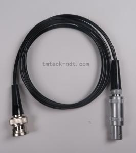 Wholesale Single Ultrasonic Flaw Detector Cable Compatible With Style LEMO1-BNC Krautkramer Cable from china suppliers