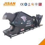 JS800RT Excavator Metal Shears Easy Blade Replacement And Wear Resistant Steel