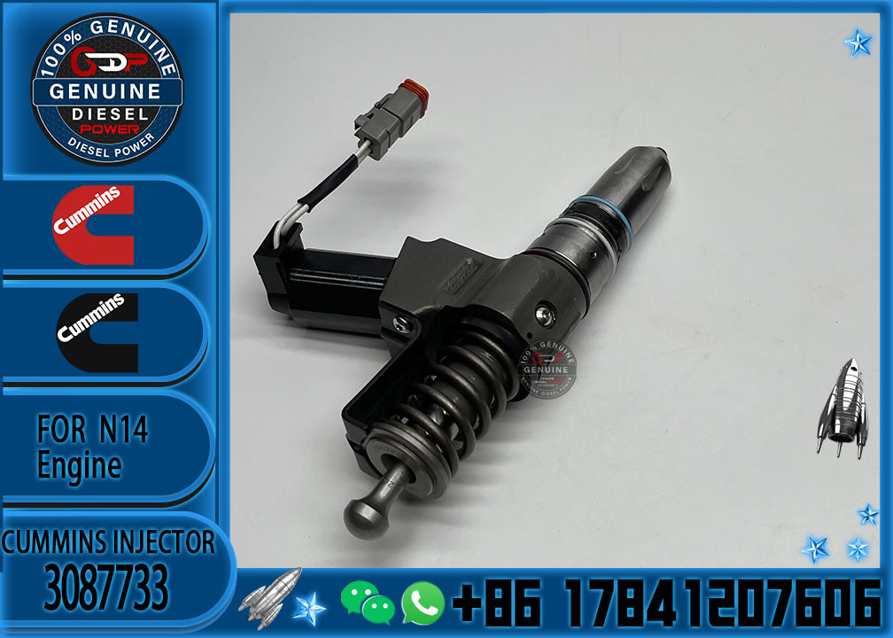 Hot Sale Remanufactured Fuel Injector 3087733 For Cummins N14