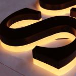 Acrylic Character 3D Three-Dimensional Signage Company Logo Background Wall