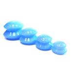 4 pcs differen Cupping Therapy Sets Anti Cellulite Cup Silicone Massage Cups