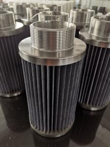 Wholesale Spunbond Pleated Dust Filter Cartridge With Thread Stainless Steel Cover from china suppliers