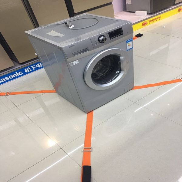 Self Locking 200kg Heavy Lifting Wrist Strap 25*150mm